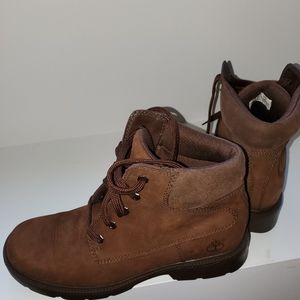 Chocolate Timberland boots
